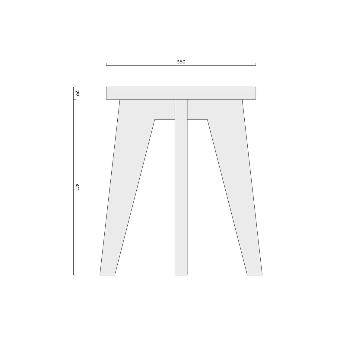 Stool 26 / Natural