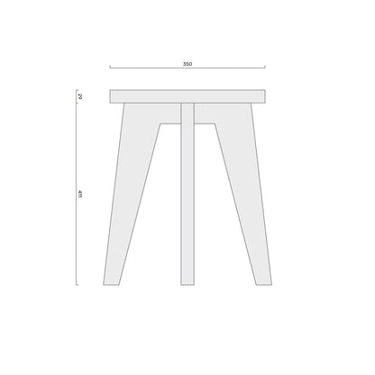 Stool 26 / Natural